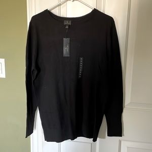 Ladies black sweater XL